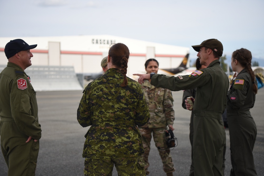 All-female crew supports “The Sky’s No Limit: Girls Fly Too” outreach event in Canada