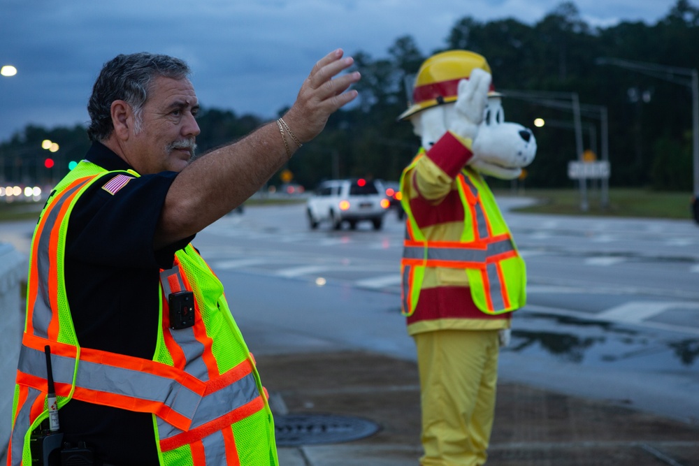 Camp Lejeune Fire and Emergency Services Division kickoff Fire Prevention Week at Wilson Gate