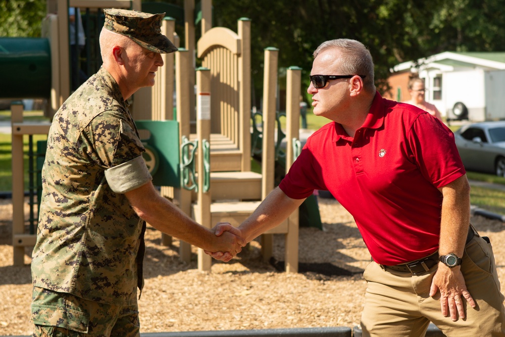 Atlantic Marine Corps Communities hosts Groundbreaking ceremony at MCAS New River