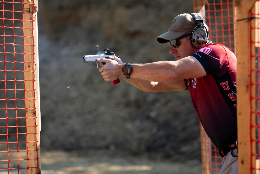 Marine Corps Shooting Team Competes in the Immortal Arms Virginia State Championship