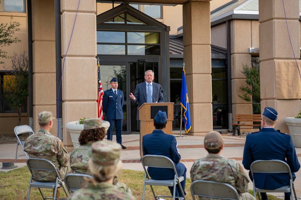 7th Medical Group dedication ceremony