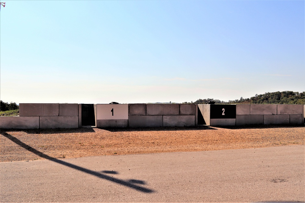 Live-fire shooting range improvements at Fort McCoy