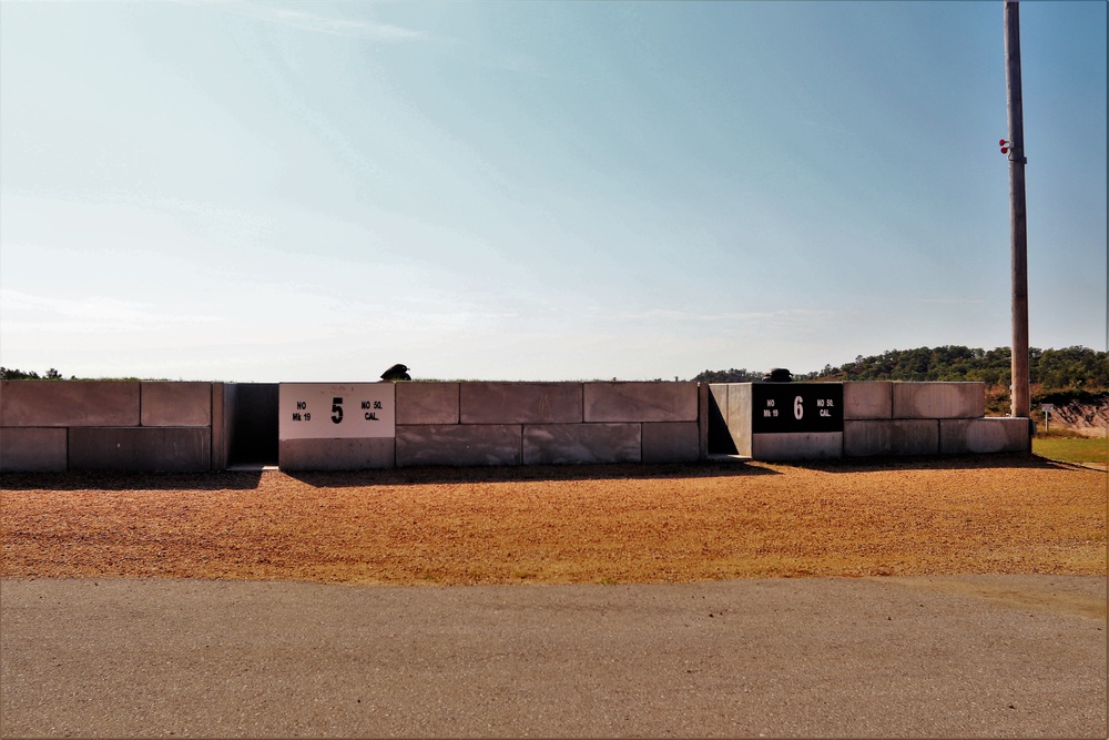 Live-fire shooting range improvements at Fort McCoy