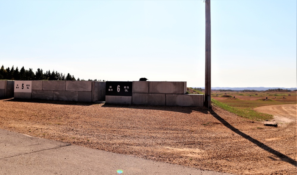 Live-fire shooting range improvements at Fort McCoy