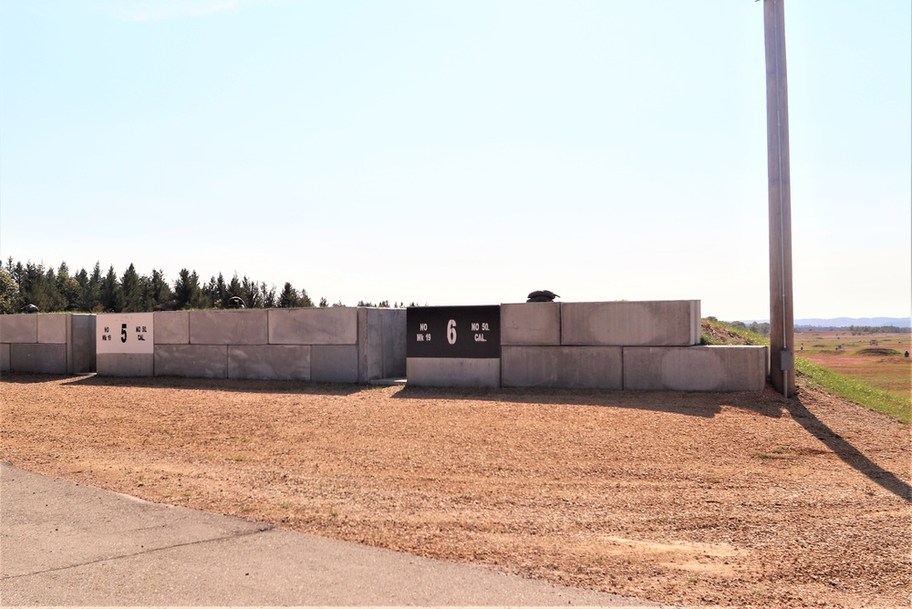 Live-fire shooting range improvements at Fort McCoy