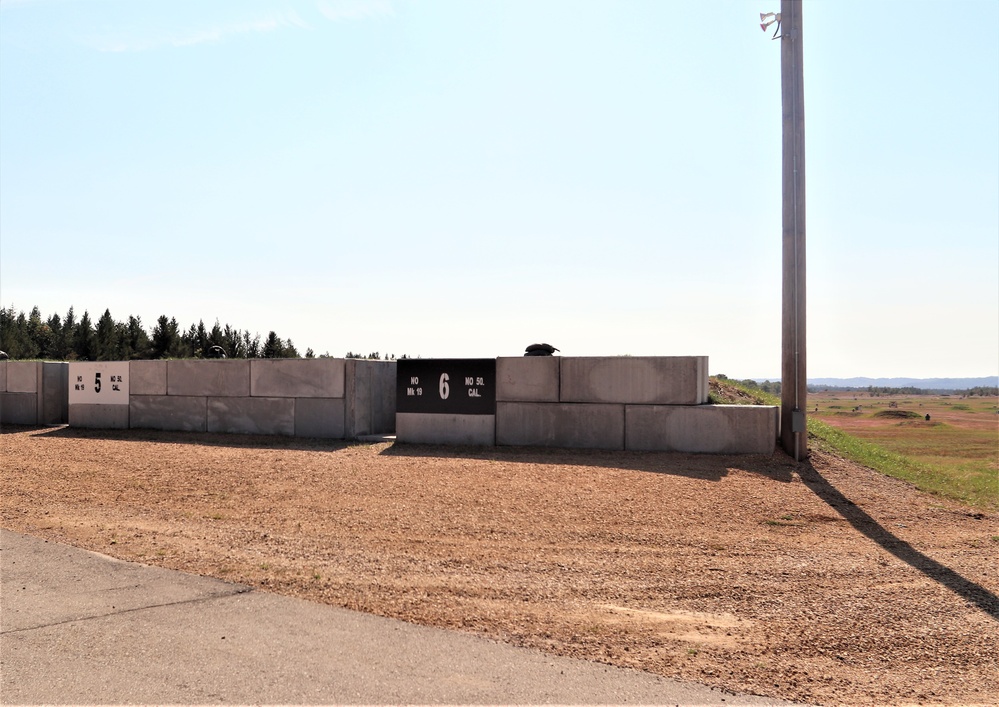 Live-fire shooting range improvements at Fort McCoy