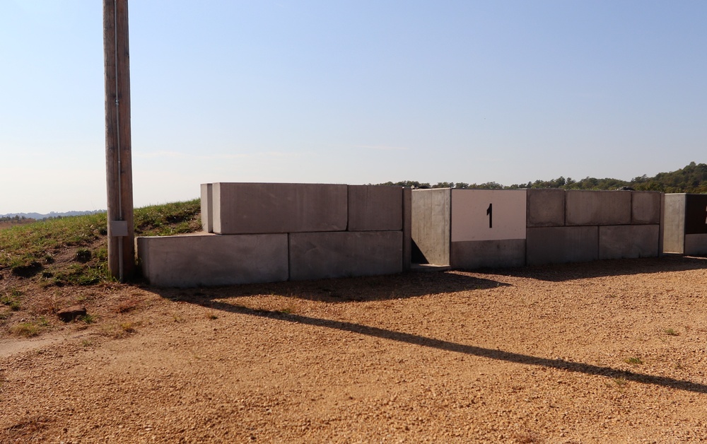 Live-fire shooting range improvements at Fort McCoy