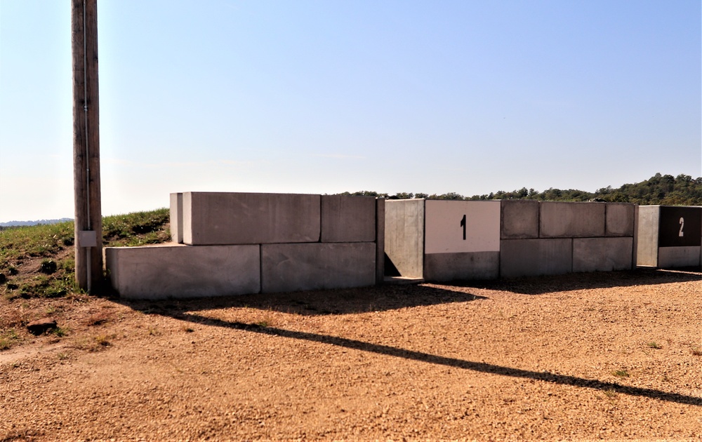 Live-fire shooting range improvements at Fort McCoy