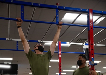 SMMC visits Camp Geiger to observe IMC perform the Strength Power Assessment