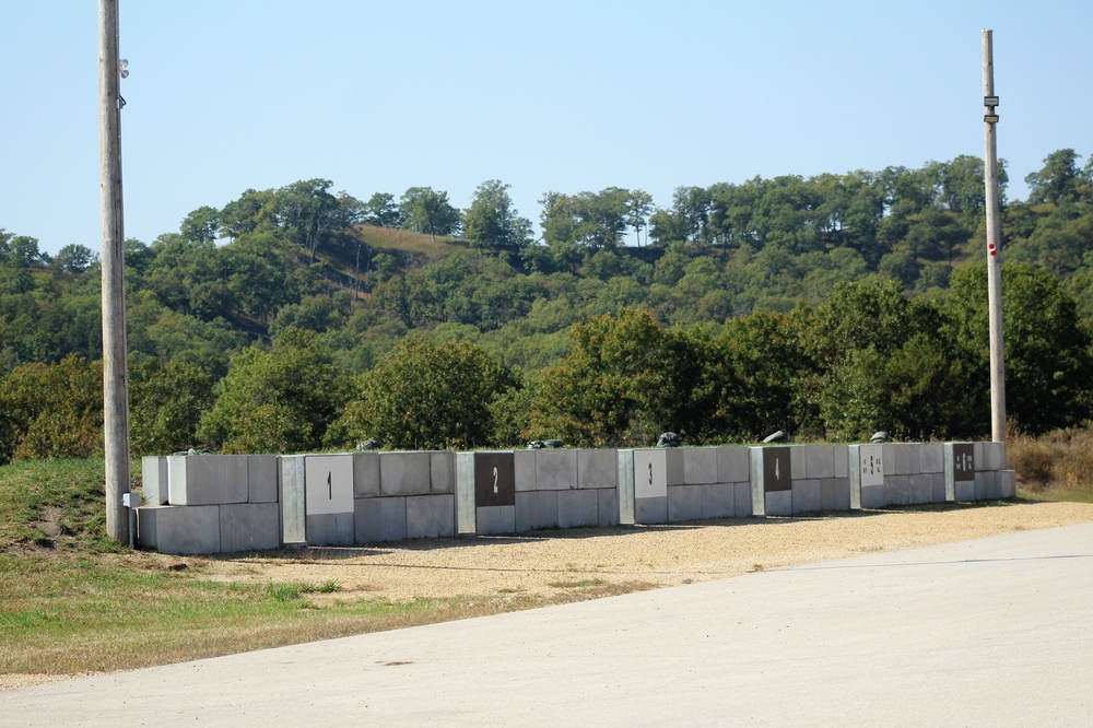 Live-fire shooting range improvements at Fort McCoy