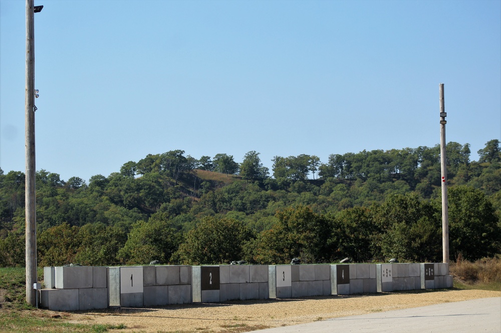 Live-fire shooting range improvements at Fort McCoy