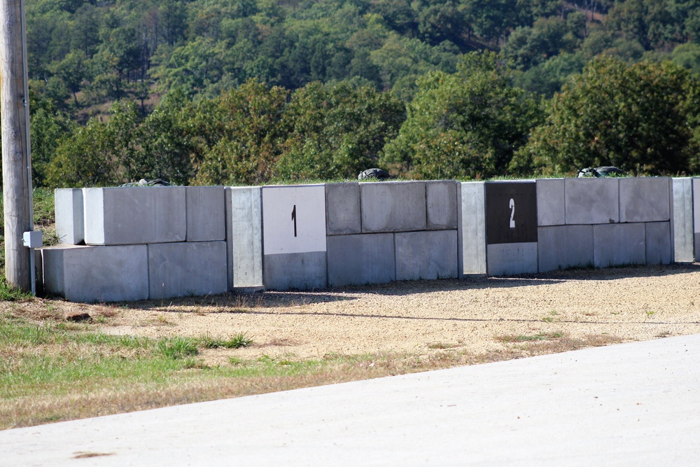 Live-fire shooting range improvements at Fort McCoy