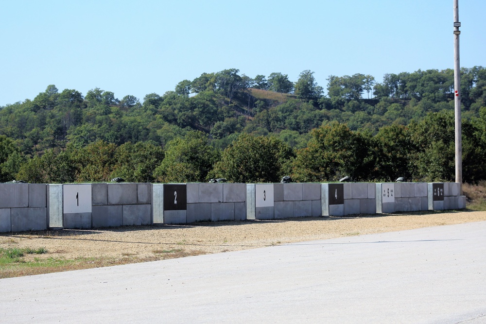 Live-fire shooting range improvements at Fort McCoy