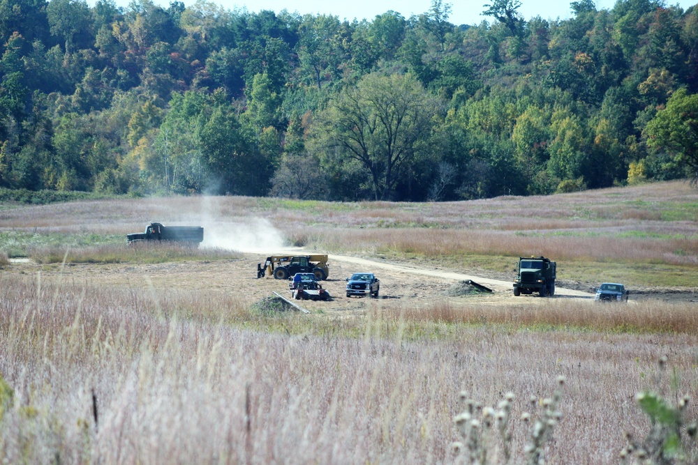 New range training area being built near Range 4 at Fort McCoy