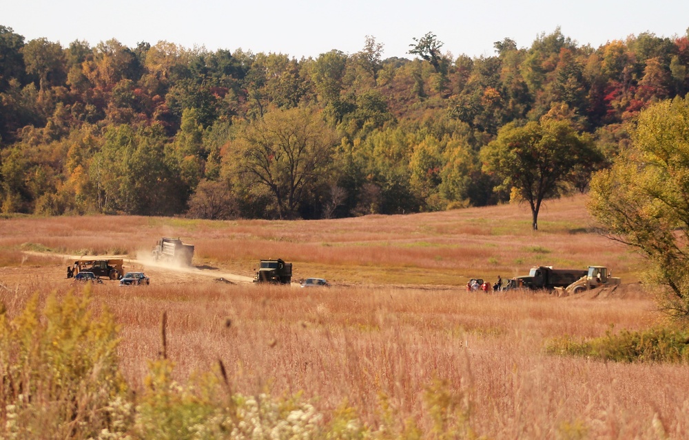 New range training area being built near Range 4 at Fort McCoy