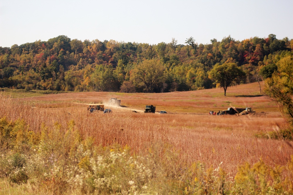 New range training area being built near Range 4 at Fort McCoy