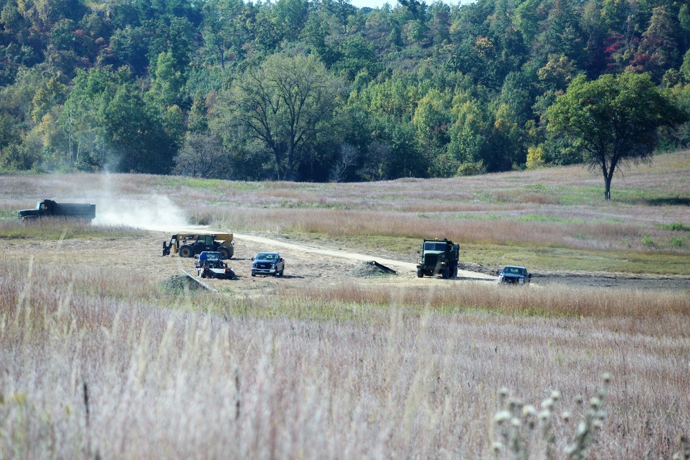 New range training area being built near Range 4 at Fort McCoy