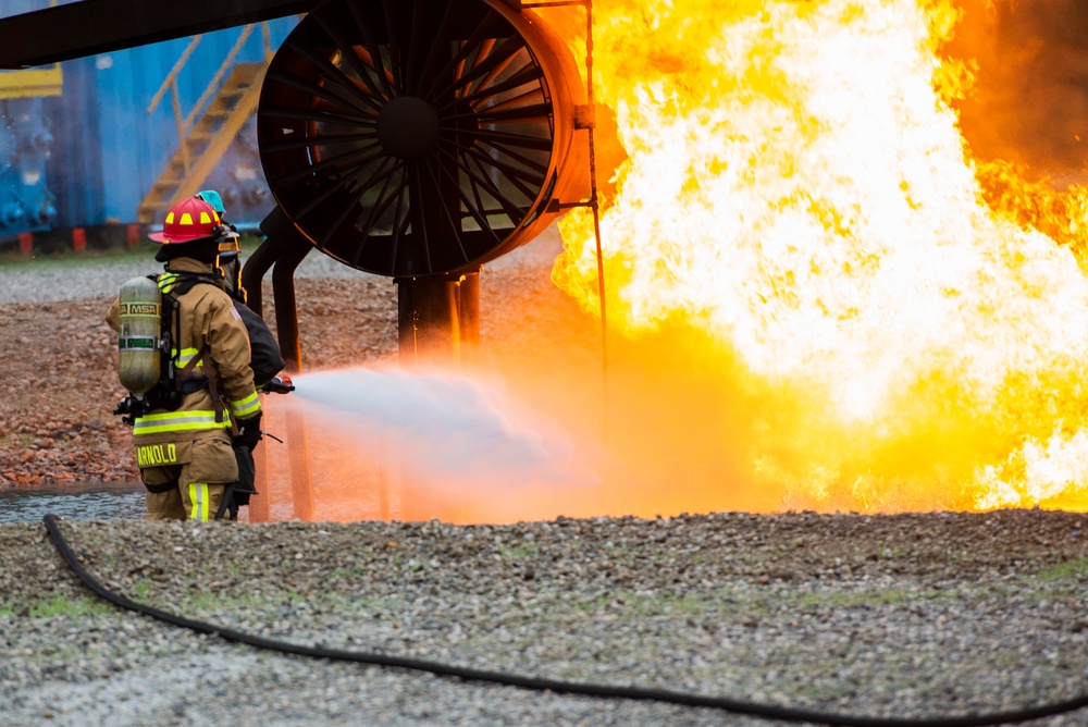 Wright-Patt Holds Aircraft Crash Exercise