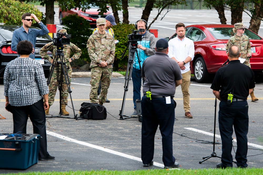 Wright-Patt Holds Aircraft Crash Exercise