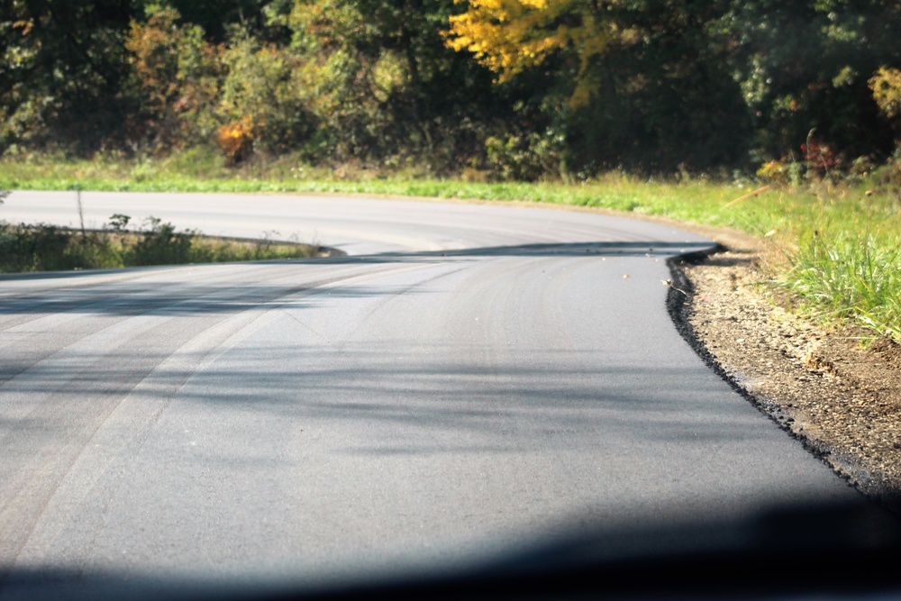 Fort McCoy range road improvements completed