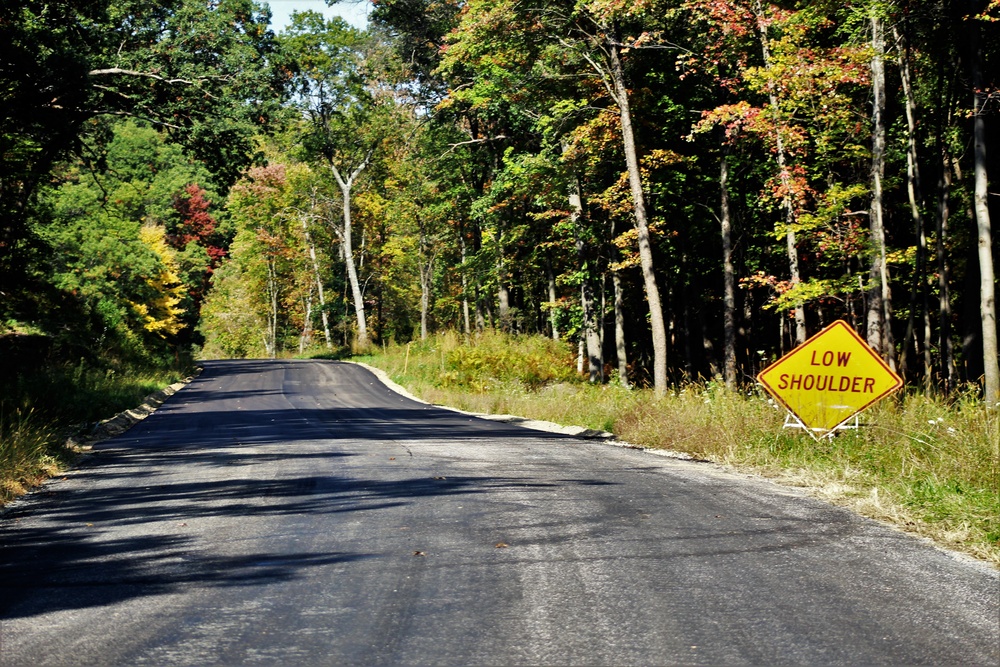 Fort McCoy range road improvements completed