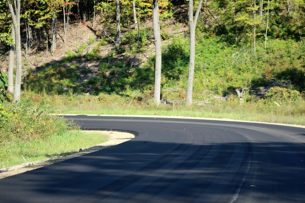 Fort McCoy range road improvements completed