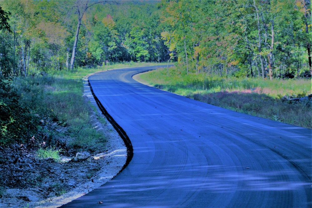 Fort McCoy range road improvements completed