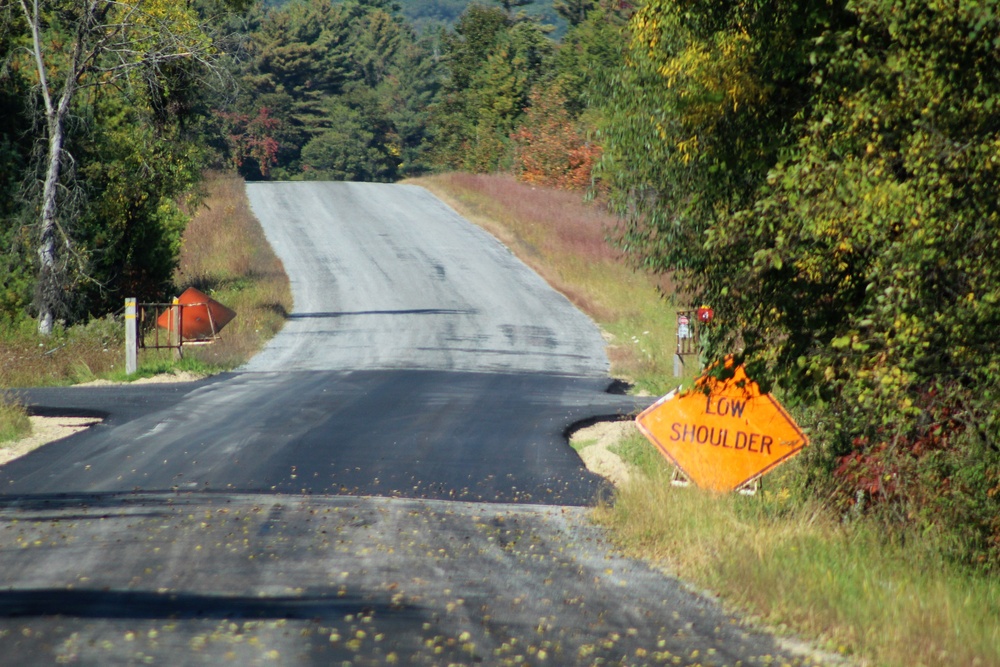 Fort McCoy range road improvements completed