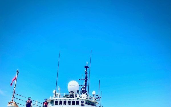 USCGC Tampa (WMEC 902) mooring Puerto Rico
