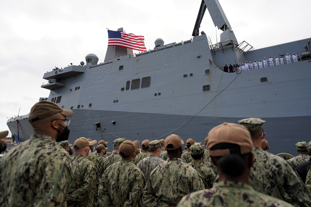 USS San Antonio Homecoming