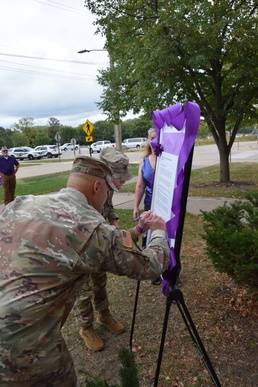 Arsenal conducts Domestic Violence Awareness March