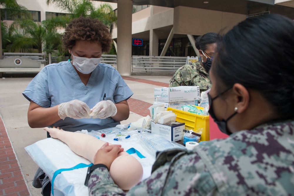 Hospitalman Skills Basic At NMRTC San Diego