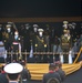 RADM Jim Aiken watches Parade of Peruvian Military
