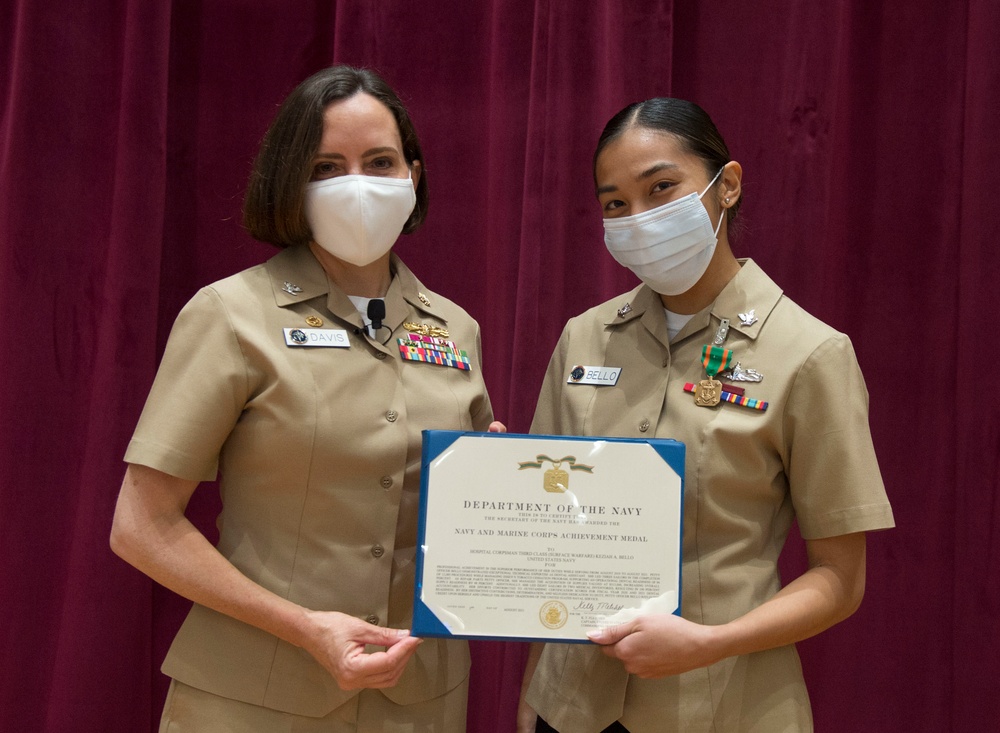 NMRTC San Diego Awards Sailors
