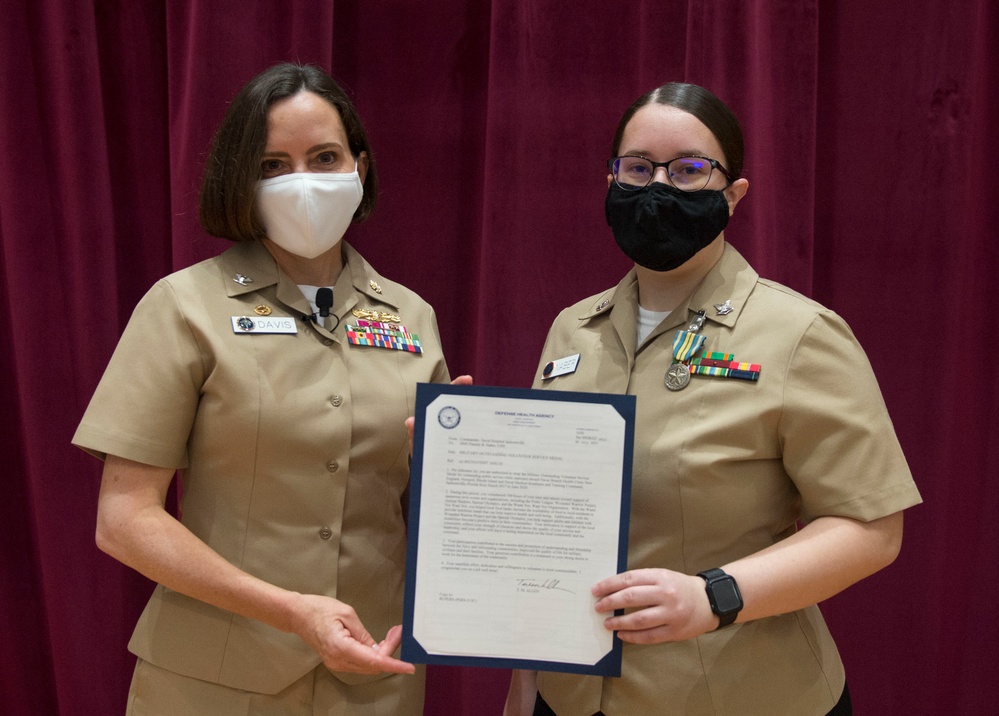 NMRTC San Diego Awards Sailors