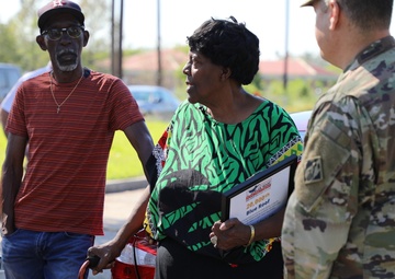 U.S. Army Corps of Engineers commemorates 20,000th blue roof installation in Houma, Louisiana