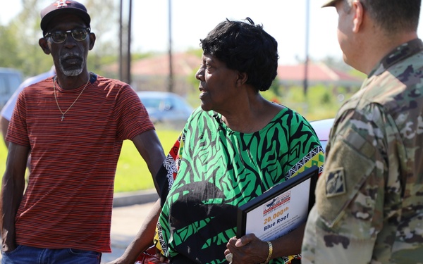 U.S. Army Corps of Engineers commemorates 20,000th blue roof installation in Houma, Louisiana