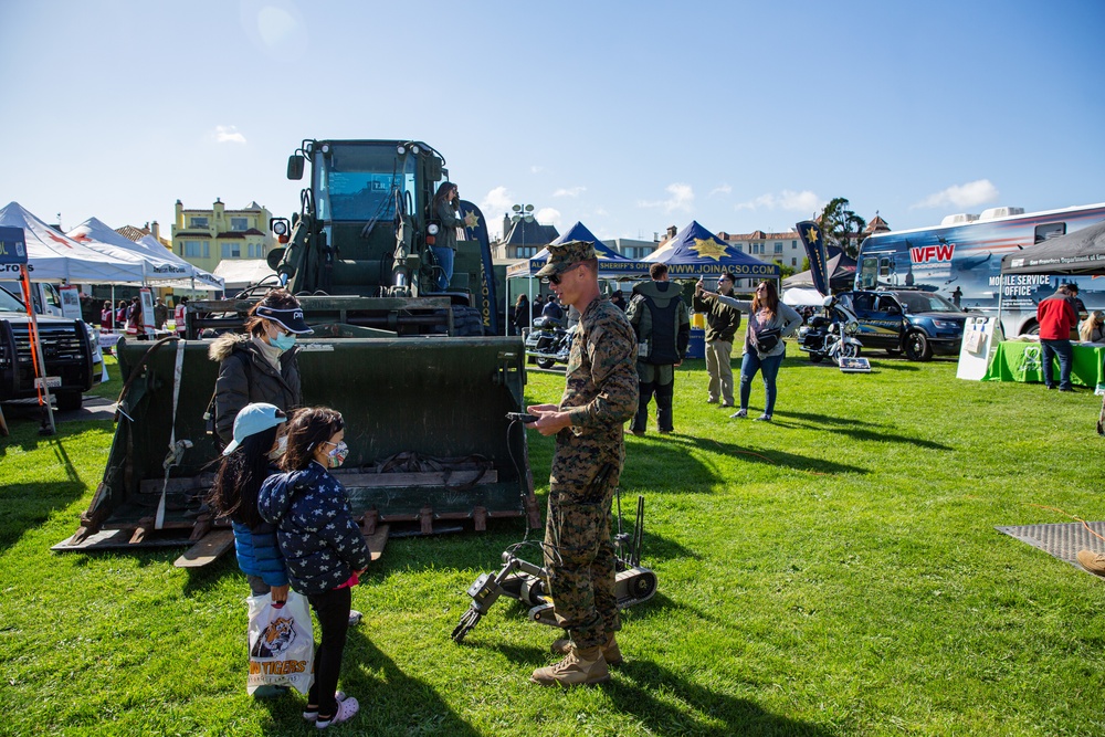 San Francisco Fleet Week 2021 Marina Green Park Community Relations Event