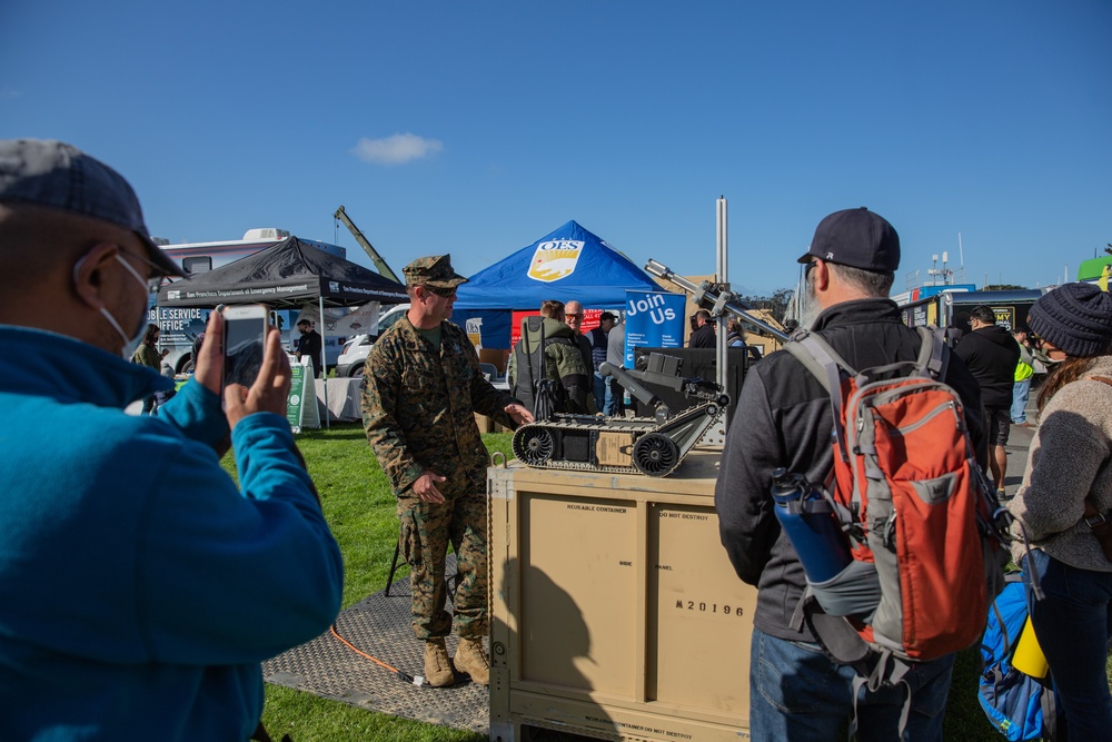 San Francisco Fleet Week 2021 Marina Green Park Community Relations Event