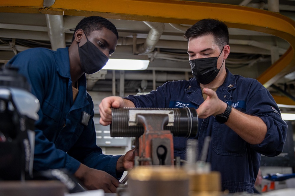 Truman is conducting readiness training in the Atlantic Ocean in preparation for future operations.
