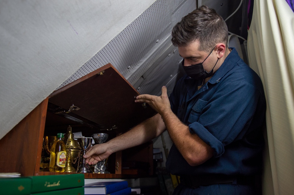 Truman is conducting readiness training in the Atlantic Ocean in preparation for future operations.