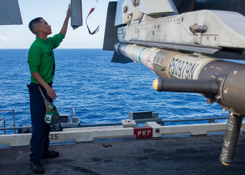 Truman is conducting readiness training in the Atlantic Ocean in preparation for future operations.