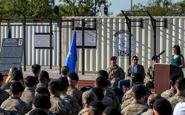 SWTW dedicates new tactical training facility to fallen special wafare Airman