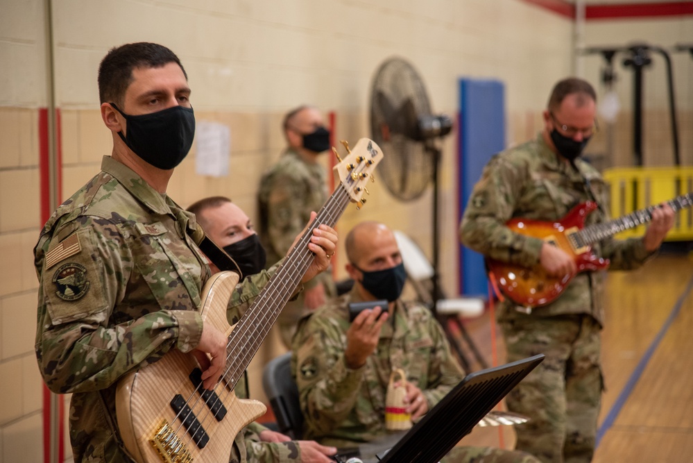 Air Force Band for members of Task Force Liberty
