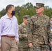 Director of Support, United States Army Intelligence and Security Command, Visits TF Quantico