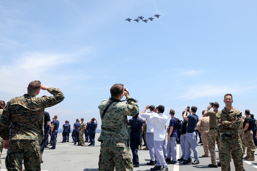 HMS Queen Elizabeth F-35 Capabilities Demonstration