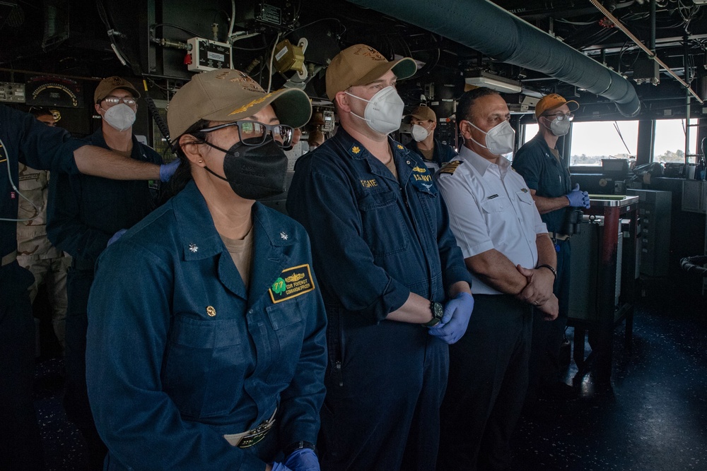 USS O'Kane (DDG 77) Travels Through Suez Canal