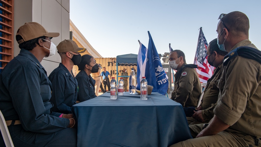 USS O'Kane (DDG 77) Receives Visit from Israeli Navy Rear Admiral