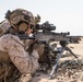 Charlie Co, BLT 1/1 machine gun range in Kuwait