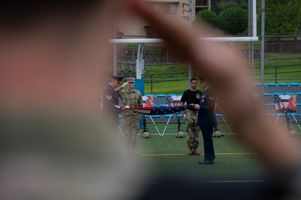 51st Security Forces memorial ruck march